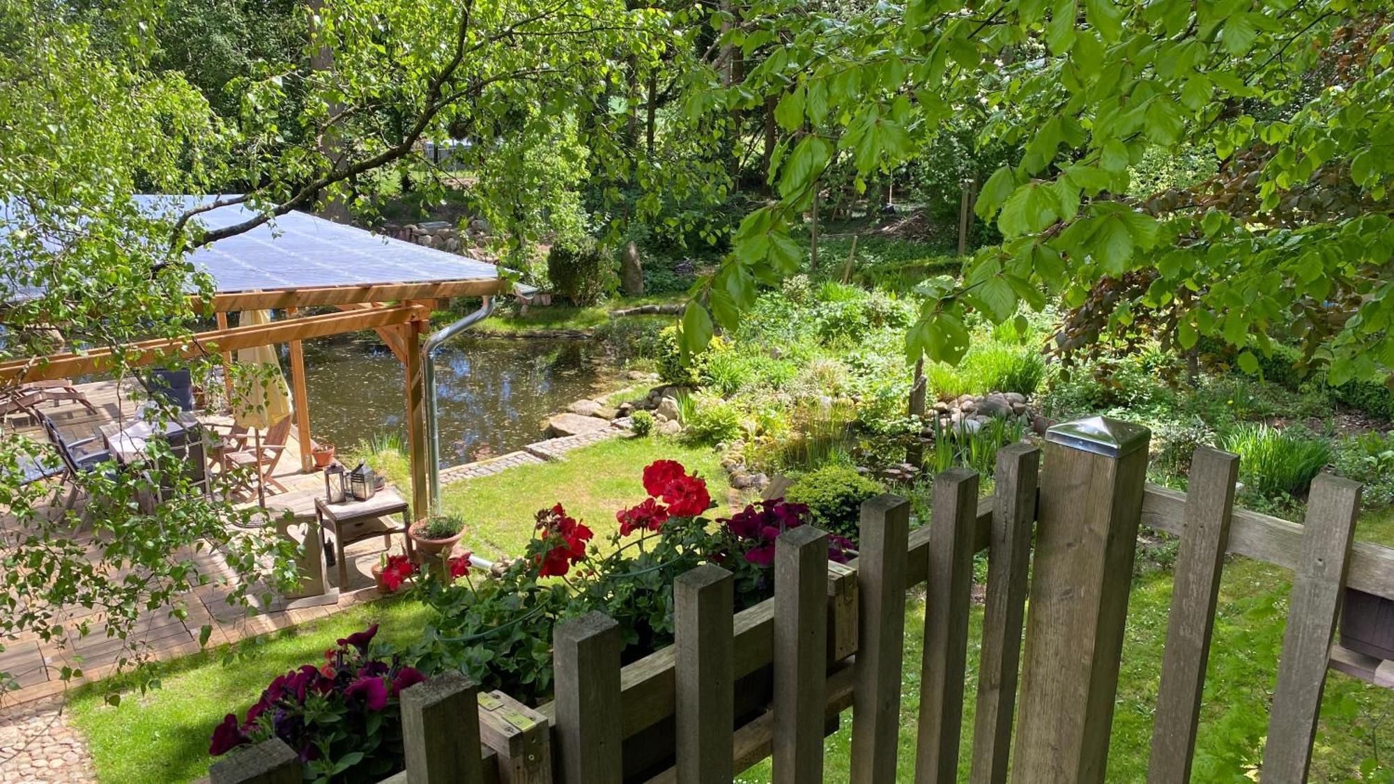 Hof Rahlf Im Naturpark Aukrug Hennstedt  Eksteriør billede